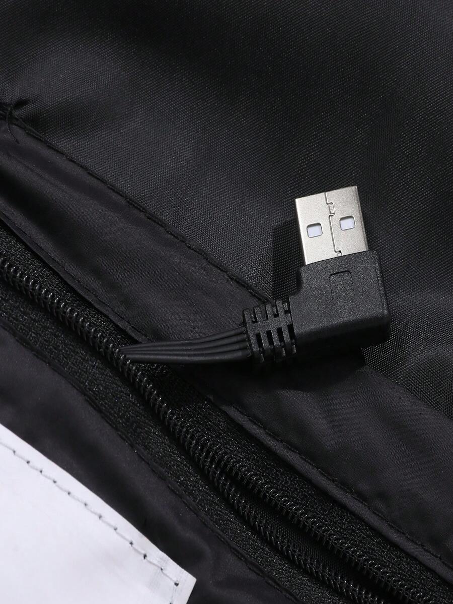 A Smart Heating Jacket Outdoor Thermal Equipment 21 Zone Fiber Heating Four Control Three Autumn-Winter Warming Control Men's Casual Coat
