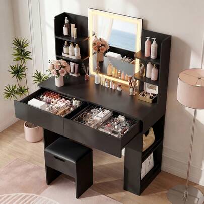 black (with chair)